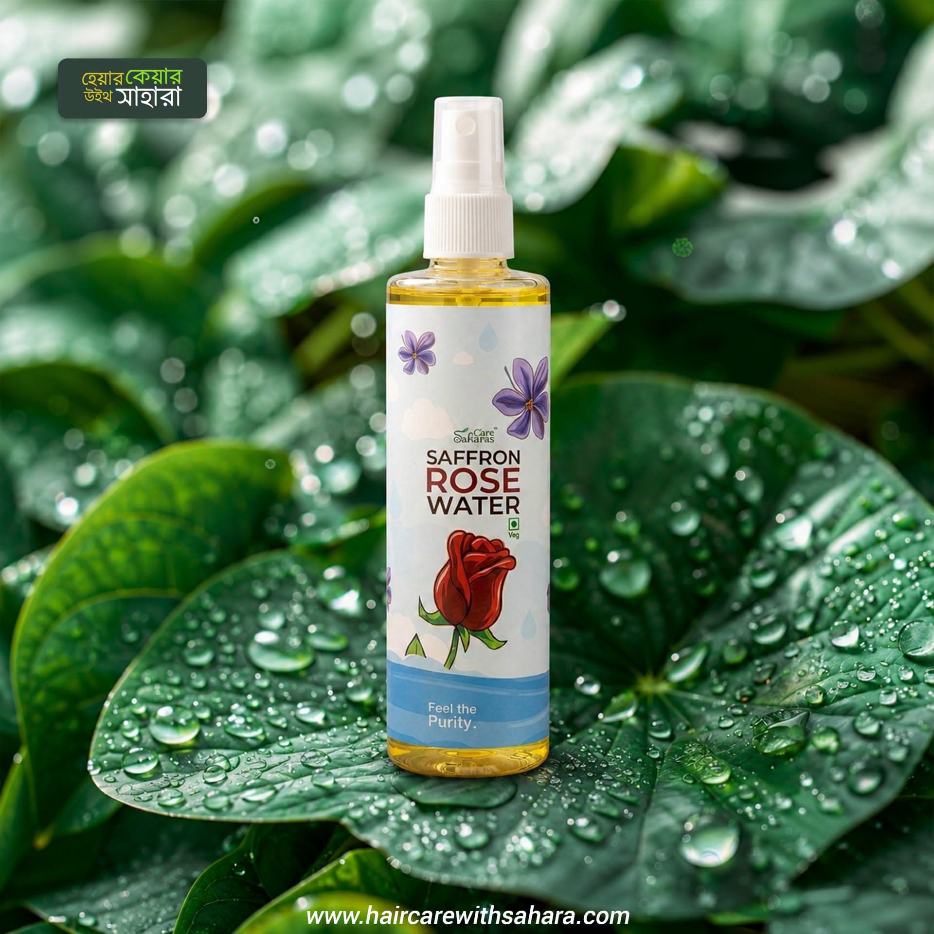 Saffron Rose Water